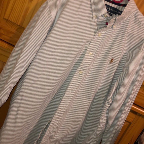 Men’s Polo Long sleeve button down - Picture 5 of 5